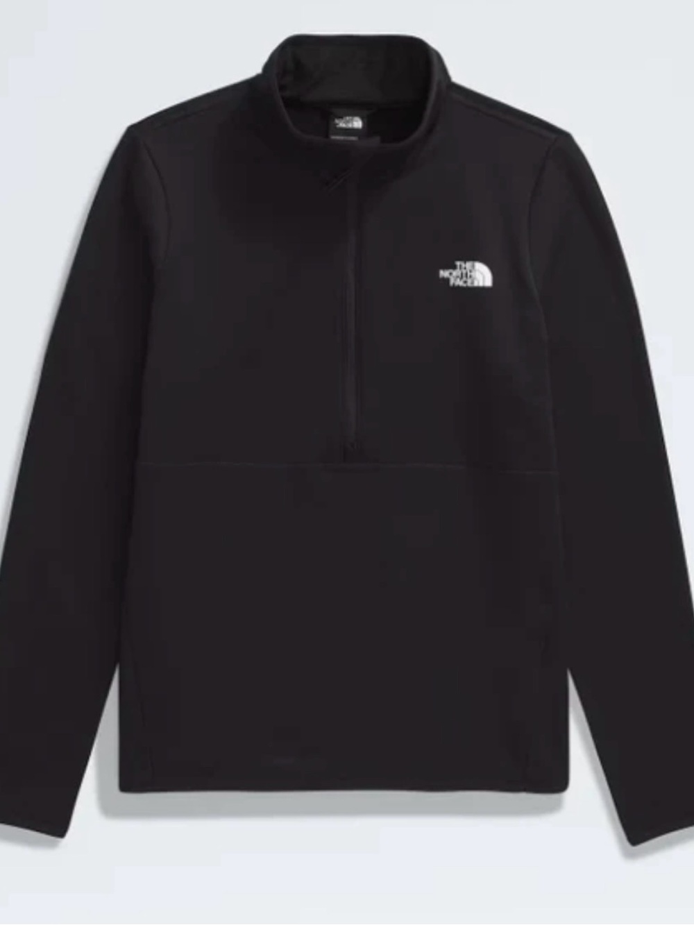 TNF The North Face Women’s Black 1/2 zip Pullover Jacket